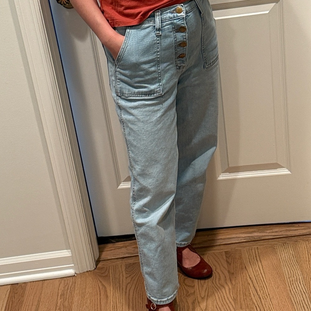 Universal Thread Vintage Straight High Rise Jeans - Picture 2 of 13
